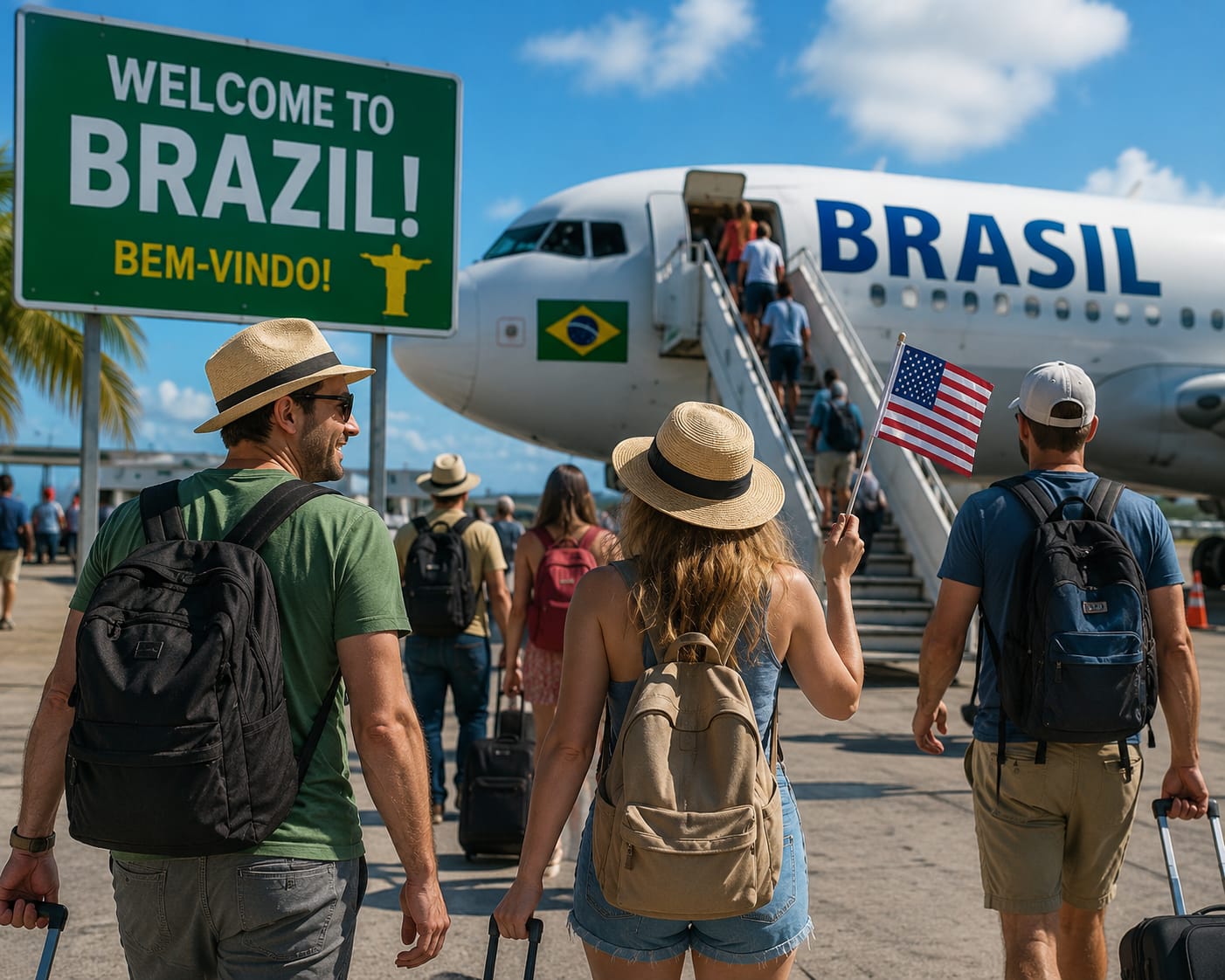 Politique de réciprocité: Le Brésil fait des exigences de Visa aux citoyens américains