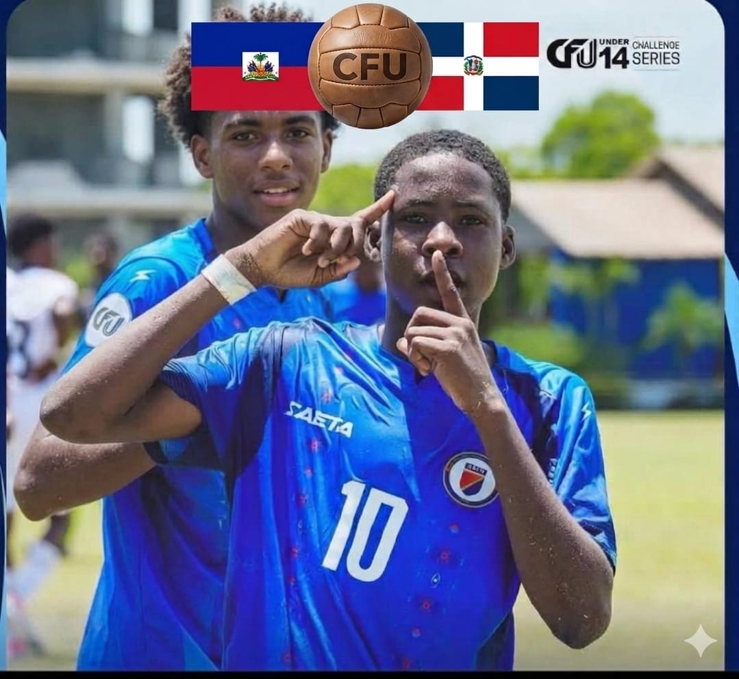 U 14 : la sélection haïtienne déroute son voisin sur son propre terrain á Punta Cana et se fait qualifier pour la grande Finale de la compétition Caribean Football Union (CFU).